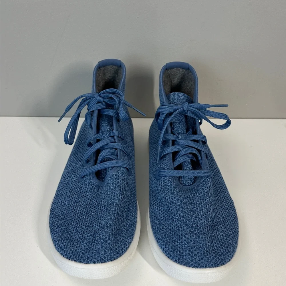 Allbirds Men’s Tree Toppers Nikau Saphire (White‎ Sole) Size 10